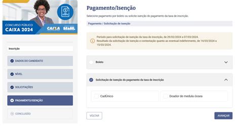 Concurso Caixa quem pode pedir a isenção de taxa Confira