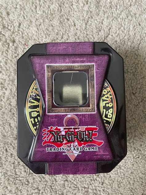 Yugioh Collectible Tins 2004 Command Knight Purple Empty Ebay