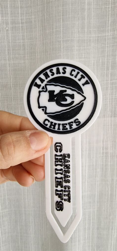 Kansas City Chiefs Swift Bookmark Marcador De Libros Kansas City Chiefs