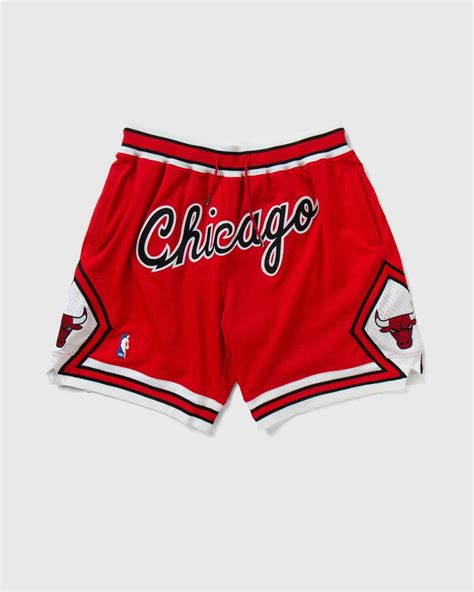 Mitchell & Ness Nba Just Don Beginning & End Chicago Bulls Shorts Red