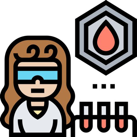 Meticulous Lineal Color Blood Test Icon