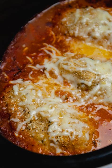 Crock Pot Chicken Parmesan A Southern Soul