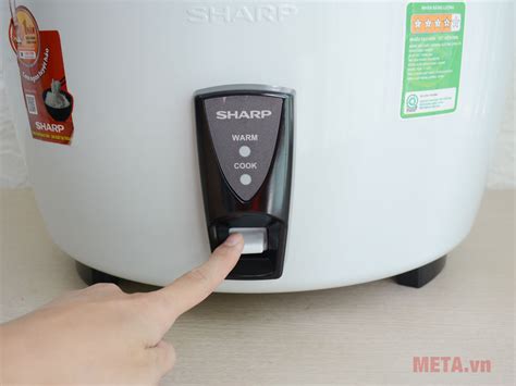 Nồi cơm điện Sharp nắp rời KSH 777V KSH D77V 7 lít META vn