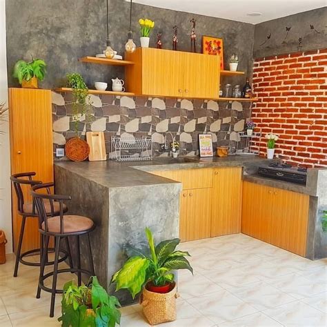 Konsep Terpopuler Dapur Mungil