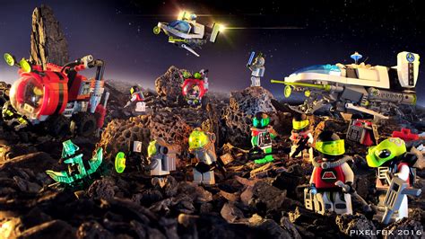 Fan Creates Incredible Lego Space Scenes That Make You Nostalgic For