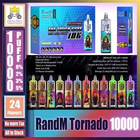 Original Randm Tornado 10000 Puff E Cigarette Puffs 10000 Disposable