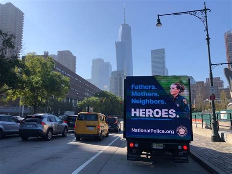 The National Police Association Mobile Billboard Shares The Support The