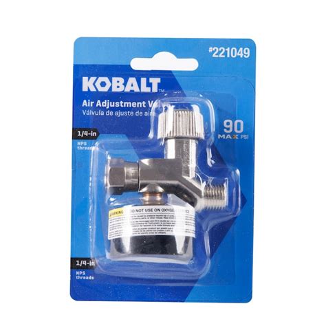 Kobalt Nps Air Adjusting Valve 1 4 In Sgy Air16nb At