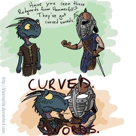 Curved Swords The Elder Scrolls Know Your Meme