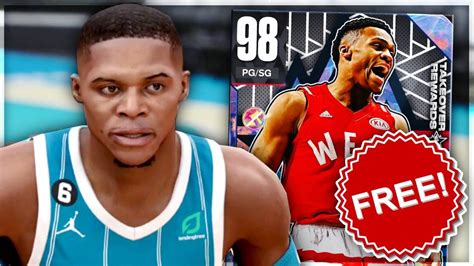 FREE GALAXY OPAL RUSSELL WESTBROOK IS A TOP PG IN NBA 2K23 MyTEAM