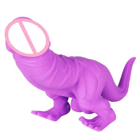 Consolador De Dinosaurio Para Hombre Y Mujer Dispositivo De Masturbaci N Con Tap N Anal Masaje