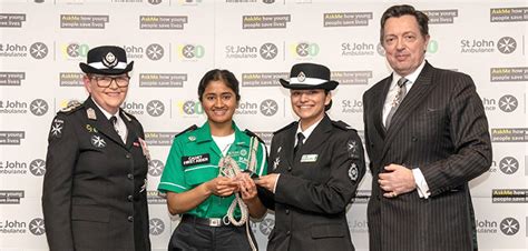 Warrington Based Cadet Named As St John Ambulance Regional Cadet Of The