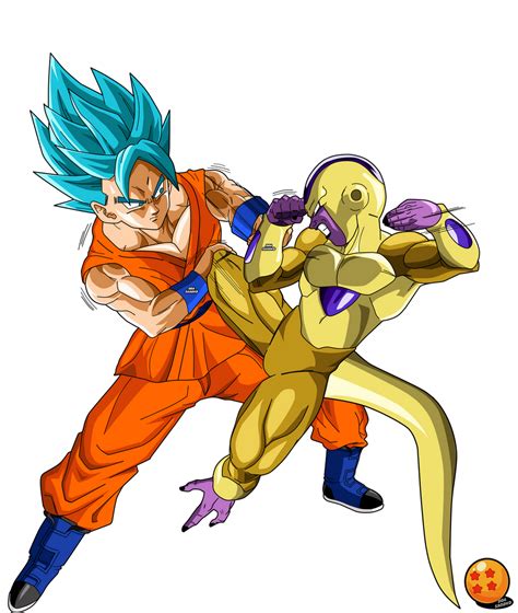 Goku SsGss Vs Golden Freezer By SaoDVD On DeviantArt