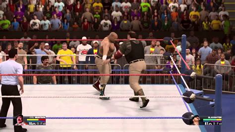 Wwe 2k15 Classic Colonel Mustafa Vs Sgt Slaughter Saturday Nights