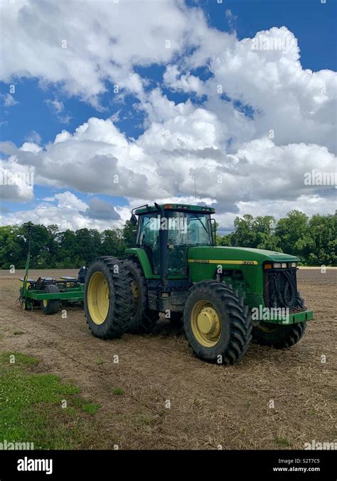 Big John Deere Tractors Working