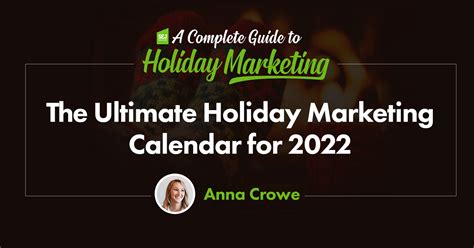 You Need This 2022 Marketing Calendar Free Templates