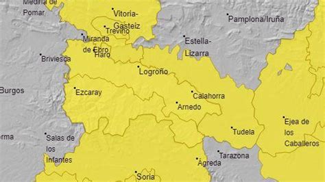 Aviso Amarillo Por Tormentas Este Jueves En La Rioja La Rioja