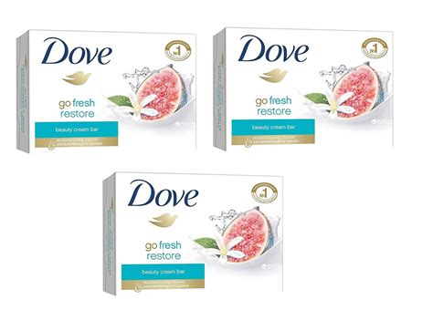 Buy Dove Imported Go Fresh Restore Beauty Cream Bar Soaps Gms