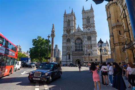 Westminster Abbey Church in London, UK Editorial Stock Image - Image of ...