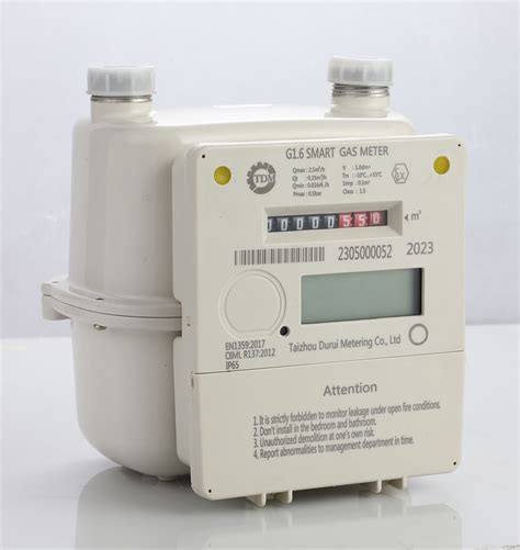 NB IoT Smart Gas Meter Smart Diaphragm Gas Meters Taizhou Durui