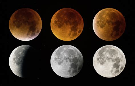 Toutes Les Phases Et Toutes Les Clipses De La Lune En Autour Du