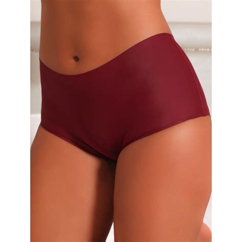 Cueca Calcinha Boxer Corte A Laser Shortinho Sem Costura Feminina Poliamida Conforto Lingerie