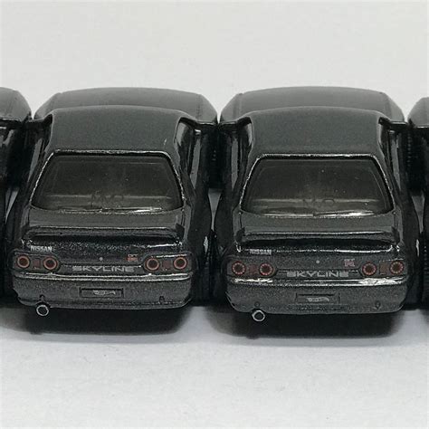 Hot Wheels NISSAN SKYLINE GTR R32 Custom 1 64 Scale WaterSlide Decals Headlight Rockets Garden