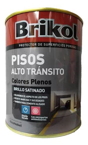 Brikol Pisos Alto Transito Colores 1 Litro MercadoLibre