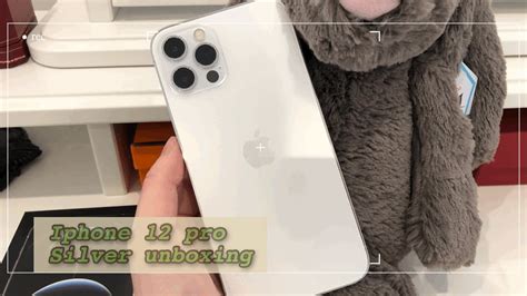 Iphone 12 pro silver unboxing 아이폰12pro언박싱 아이폰 12 pro 실버 Iphone 12