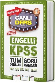 Akademi Denizi Ekpss Genel K Lt R Genel Yetenek Engelli T M Dersler