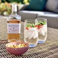 Haymans Peach Rose Cup England London Gin Drinkland