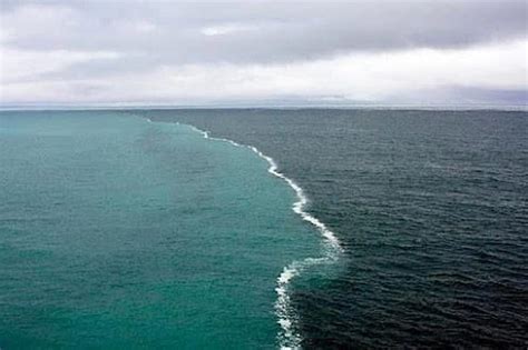 Where the Two Shall Meet, oceans, seas, water, meet, nature, dividing line, HD wallpaper | Peakpx