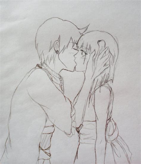 Easy To Draw Anime Couples Kissing