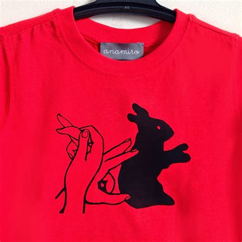 Kids Rabbit Shadow T Shirts