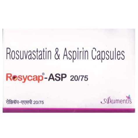 Rosycap Asp 2075 Capsule 10s Price Uses Side Effects Composition