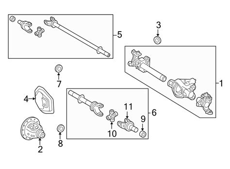 Ford F Front Differential Diagram