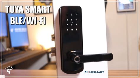 Fechadura Zemismart Tuya Smart BLE Wi Fi Desbloqueio Por Senha