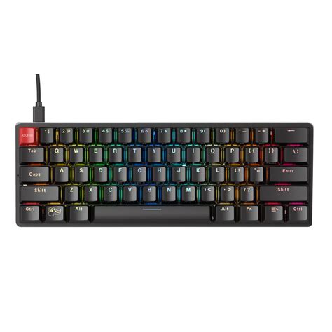 Glorious GMMK-COMPACT-BRN Compact Gaming Keyboard - 60 Percent - Brown ...