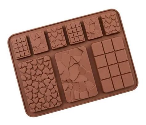 Molde Silicona Tabletas De Chocolate X 6 Cuotas Sin Interés