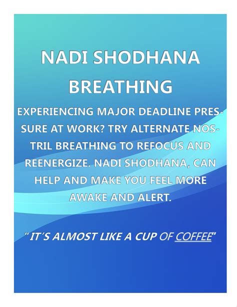 #Nadi #Shodhana #Pranayama. | Alternate nostril breathing, Spiritual ...