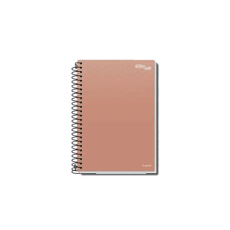 Caderno Espiral Capa Dura Folhas Essenciale Credeal Shopel