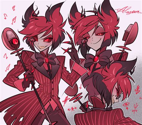 メレ On Twitter Hotel Art Monster Hotel Alastor Hazbin Hotel