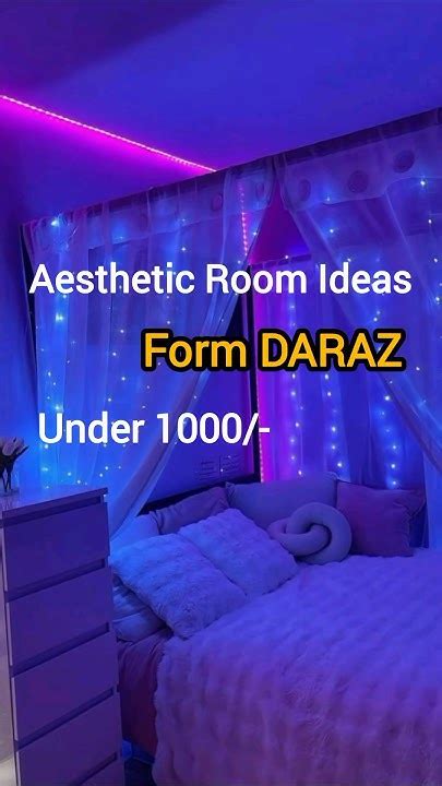 Aesthetic Decor From Daraz Under 1000 😱 Aesthetic Daraz Youtube