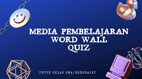 SOLUTION Ppt Media Pembelajaran Word Wall Studypool