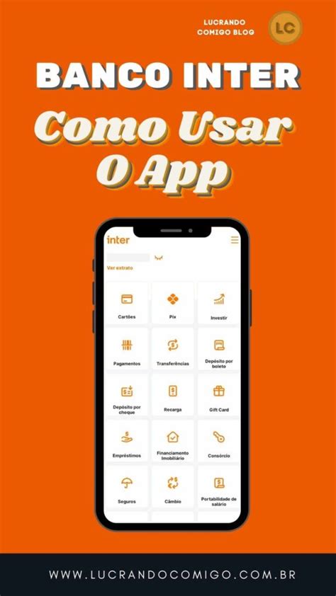 Banco Inter Como Usar O App