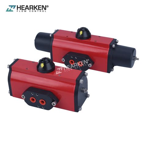 Hpac Series Yoke Double Acting Spring Return Rotating 90 Degree Rotary