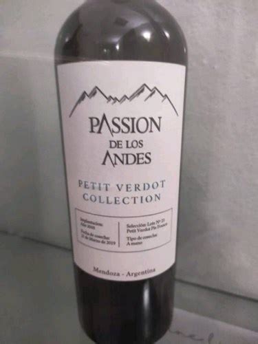 Vignes Des Andes Passion De Los Andes Collection Petit Verdot Vivino US