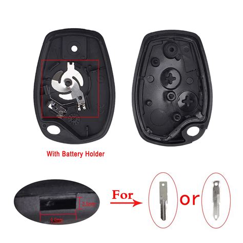 Shop Generic 2 Ons Car Alarm Key Case Remote Key Shell For Renault