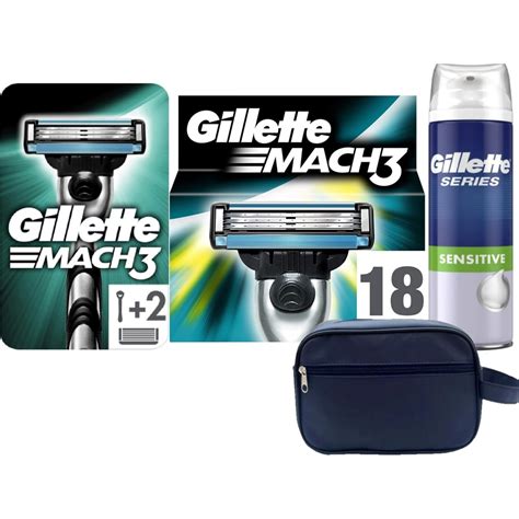 Gillette Mach3 Makine + Gillette Mach3 20 Adet Yedek Tıraş Fiyatı