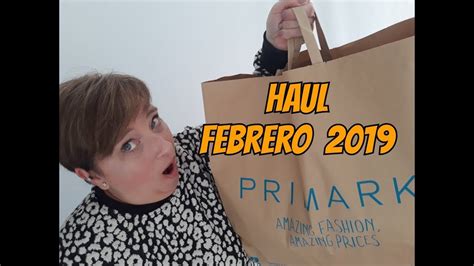 Haul Primark Febrero Youtube